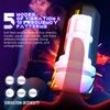 Vibrating Electric Male Masturbator Cup - Hands-Free Orgasm Waves for Pleasure, Portable Oral Blowjob Simulator Sex Toy