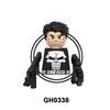 Blind Box Mini-Bausteine G0141 Figuren Großer Goblin Spiderman Iron Man Venom Captain Hawk Deadpool Rüstung Weihnachtsgeschenk Spielzeug
