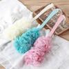 3pcs Long Handle Bath Flower Scrubber Colorful Body Brush Exfoliating Shower Brush