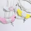 Stylish Hairpin With Soft Padded Wing Delicate Metalwork Hairpin Animen Style Hair Clip For Casual Or Prom Occasion