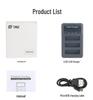 SJCAM SJ8 Battery Charger USB Triple Port for SJ8 PRO/AIR Sports Cameras
