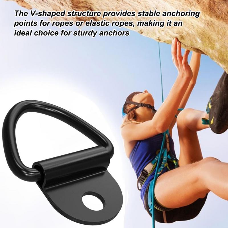 Inel de legare în V, 10 bucăți, inel de legare pentru cal, cârlige pentru remorcă din oțel inoxidabil, sistem de legare pentru remorcă, inel de legare, cârlige pentru barcă pentru