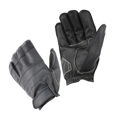 Motor Riding Gloves MOTOR YL4002 CYBERLEATHER Intake Size (Yamaha) [YAMAHA ORIGINAL] Gloves, Black, M, 90792-G096M