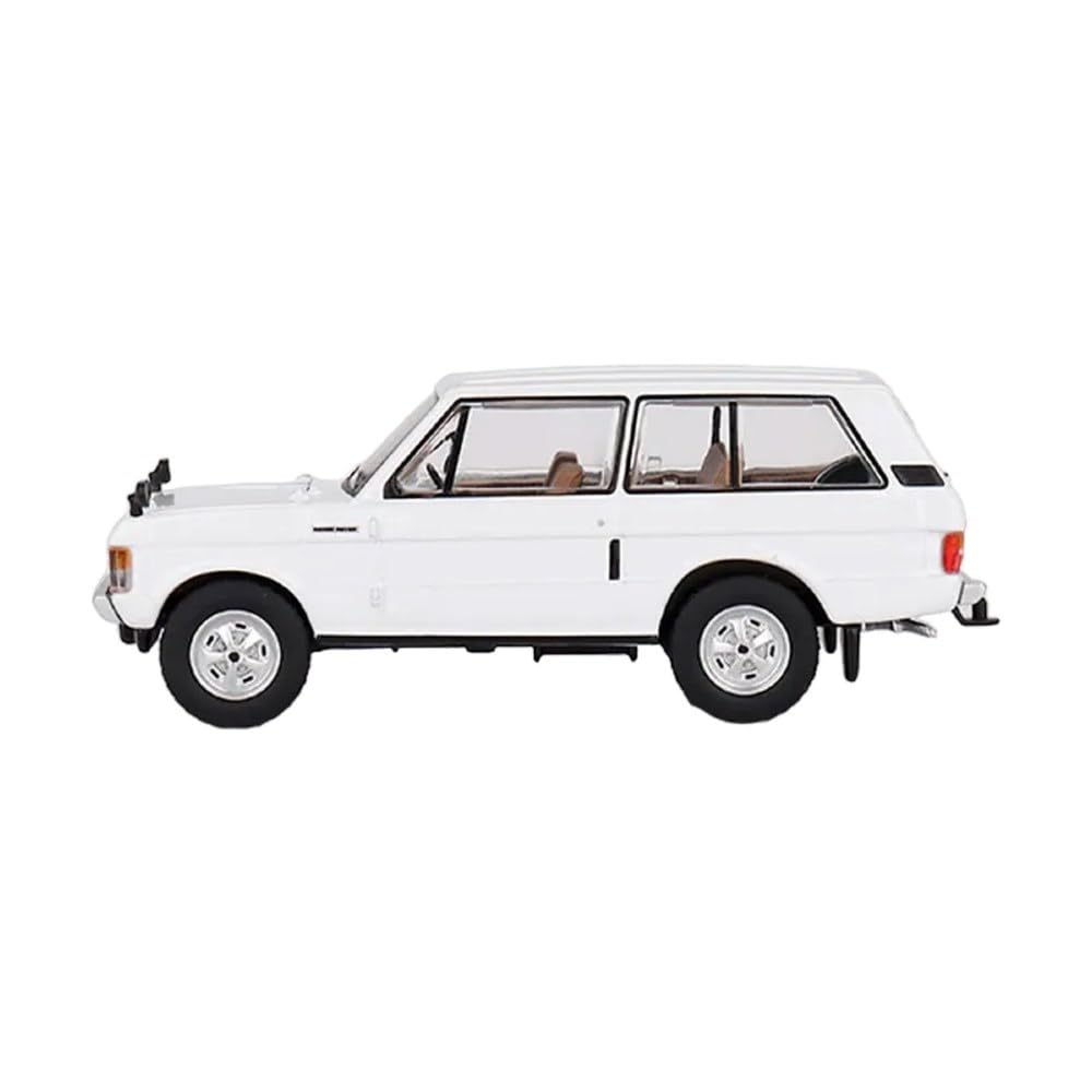 MINI GT 1/64 Scale Range Rover Davos White Left-Hand Drive Finished Product