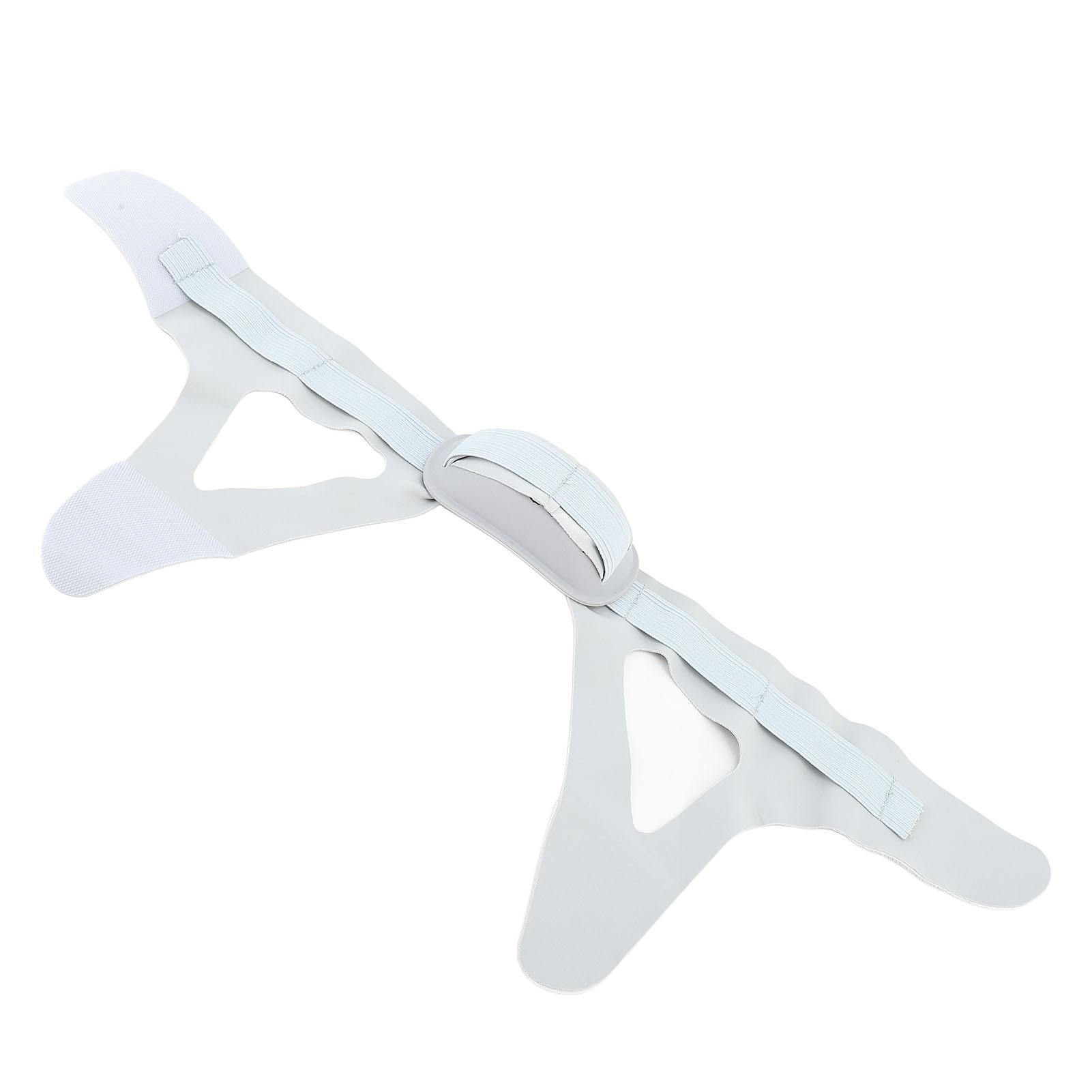 

Anti Snoring Chin Strap Keep Mouth Closed Breathable Snoring Relief Chin Strap for Children Grey M M(for 4-6.5kg)