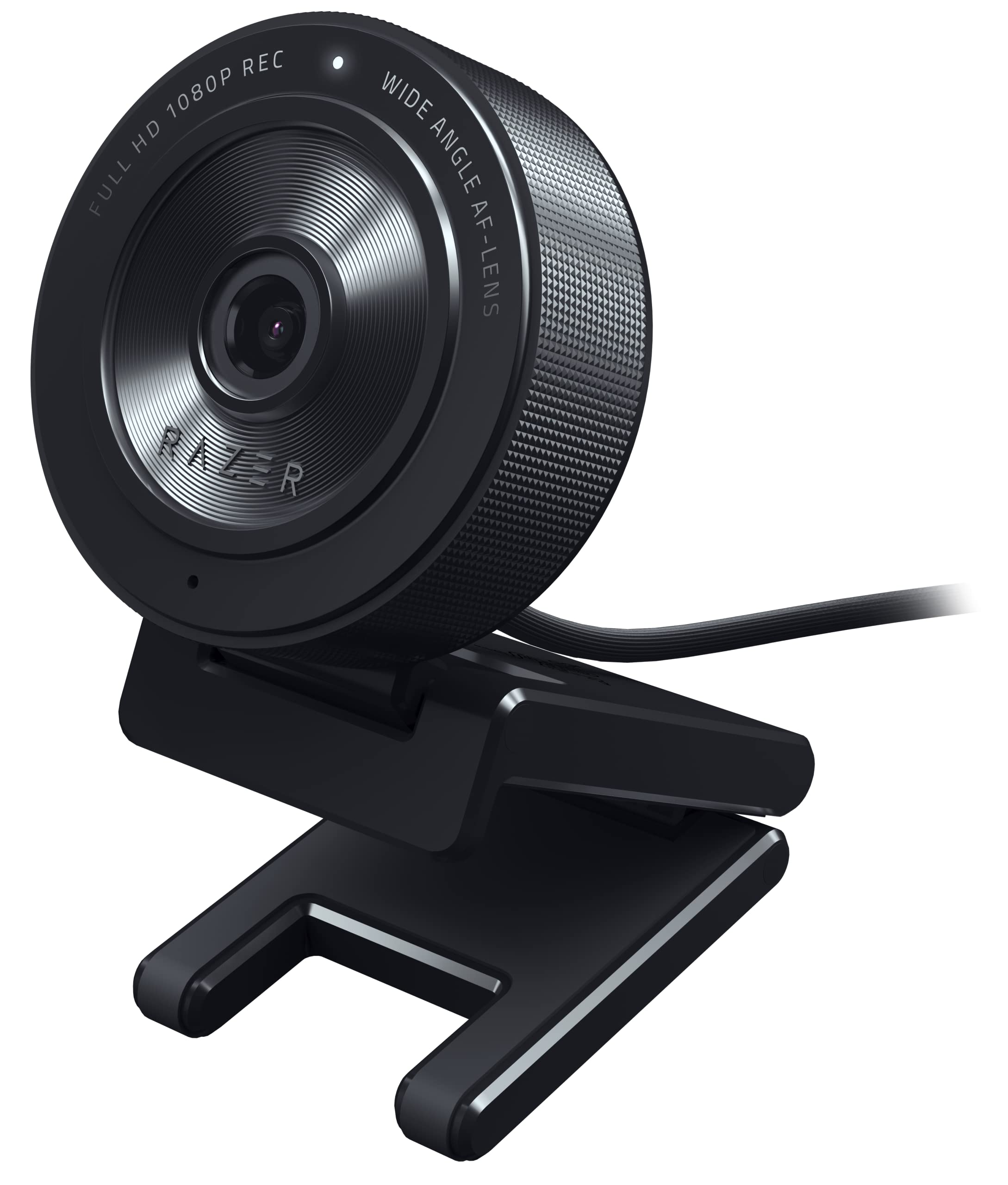 

Razer Kiyo X Streaming USB Full HD 1080p 30FPS 720p Настроюване Поля Гнучке Кріплення Авторизований Дистриб ютор Windows 10 Веб-камера, 2.0, / 60FPS,