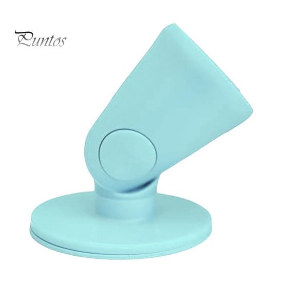 

Держатель для флакона с лаком для ногтей, подставка с зажимом, защита от проливания, маникюрный инструмент для ногтей, регулируемый шарнир, аксессуары для лака для ногтей baby голубой