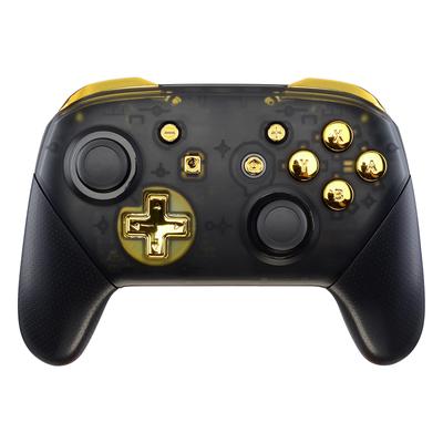 Volledige set knoppen voor eXtremeRate switch pro ABXY ZR ZL L R knoppen voor pro controller switch controller niet inbegrepen (metalen chroom) controller,