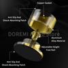 4Pcs HiFi Speaker Spike Stand Foot Pads Aluminum Alloy Shock-absorbing Feet Peg CD Stand Speaker Amplifier Isolation Feet Nail