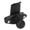 Dashboard GPS Back Mount Anti Shake Handheld GPS Clip Holder with 1 Inch Ball Head for Motorcycle Off Road Car