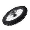 17 Inch Front Wheel Rim Tire Assembly 70 100 17 2.75 17 Tire Inner Tube 12mm Axle Includes Brake Rotor for 125ml 140ml