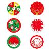 Party Decor Happy New Year Christmas Tree Skirt Xmas Floor Cover Carpet Floor Mat Outdoor Blanket