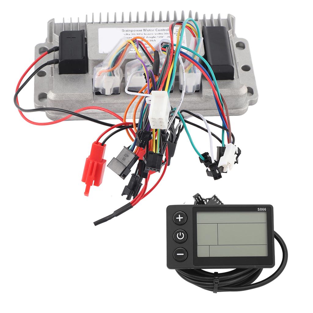 3648V 1000W Electric Tricycles 3?mode Sinusoid Brushless Controller Instrument LCD Set