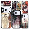 Capa Case for iPhone 17 Air 16 Pro Max 15 Plus 11 13 Mini 14 12 Back Phone Cover Tian Guan Ci Fu Soft