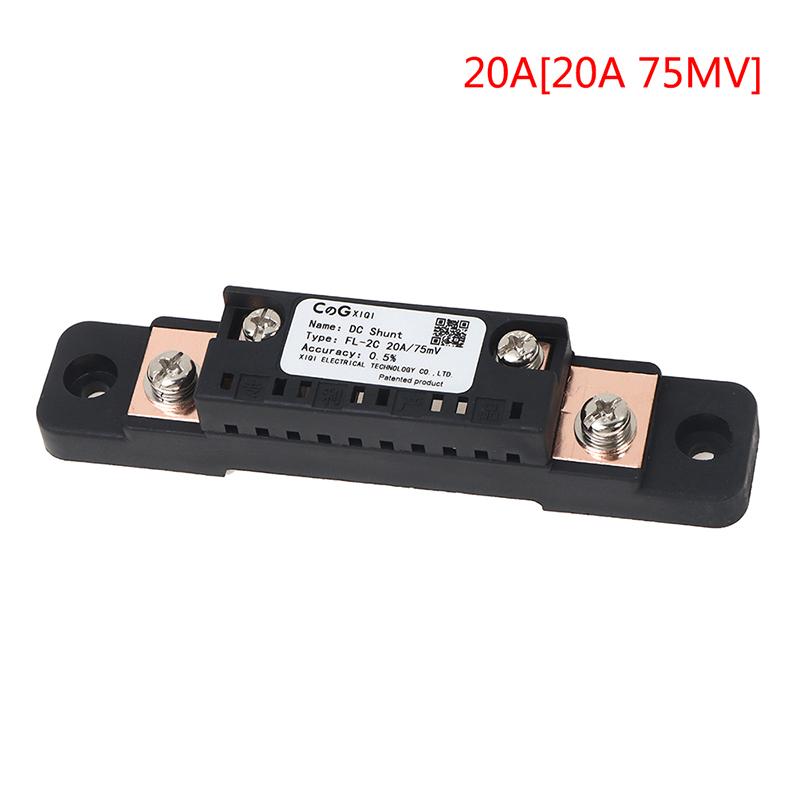 Shunt Fl-2C 10A 15A 20A 30A 50A 75Mv Analog Current Shunt Resistor With Base