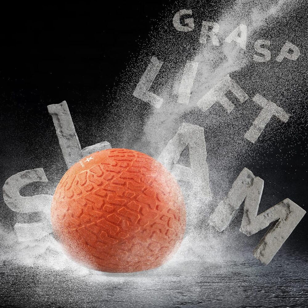 Yes4All Slam Medisinball Oransje for Crossfit Trening Muskeltrening Japansk Import D7SL 13.6kg [Ordinært Produkt]