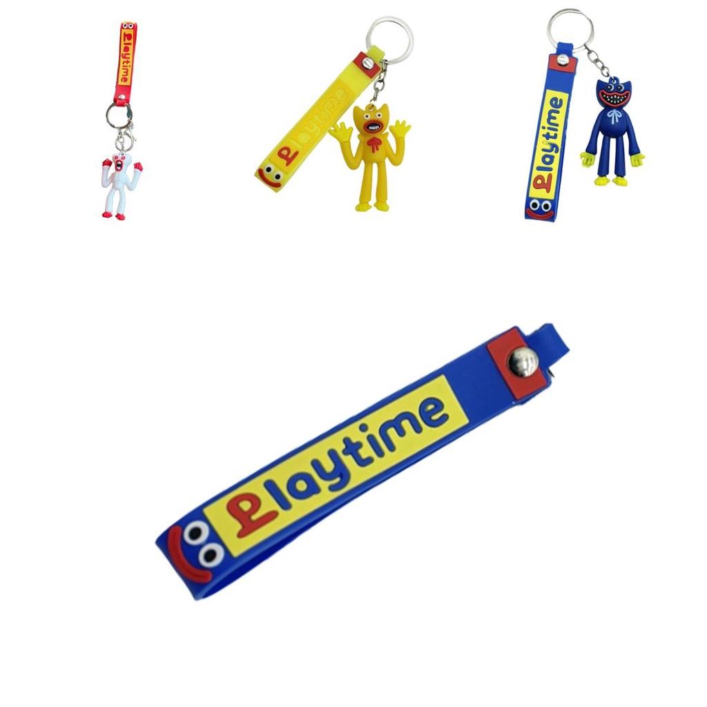 Cute Poppy Playtime Keychain Toy Huggy Wuggy Doll Pendant Bag Charm For Kids