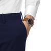 Tissot Leather Strap black Dial Men's Fashion Watch T142.462.16.052.00