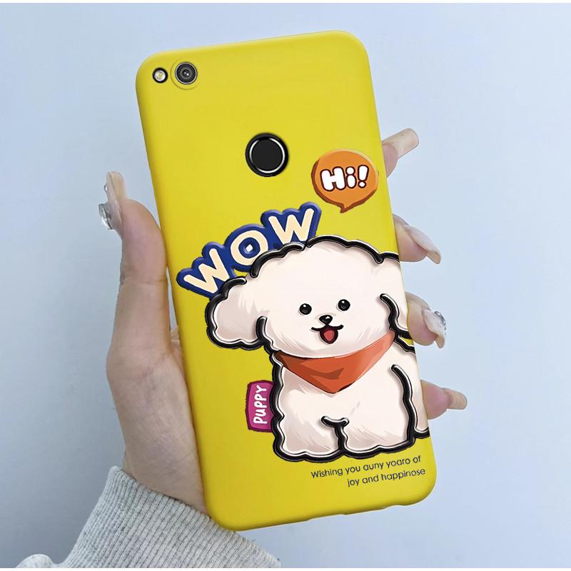 For Huawei P8 Lite 2017 GR3 2017 Case Honor 8 Lite Soft TPU Silicone Cover Cute Cartoon Panda Phone Case PRA-LX1 LX3 Coque Funda