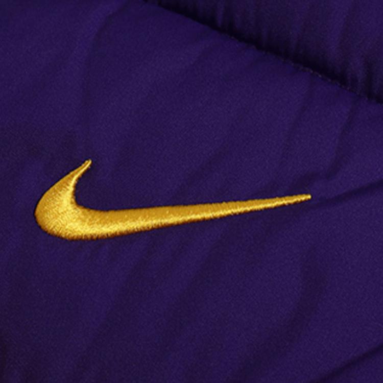 Nike Kids Sports Casual Hooded Cotton Jacket Kids Outerwear Lakers-Purple 3Z2B7FEXT-LAK