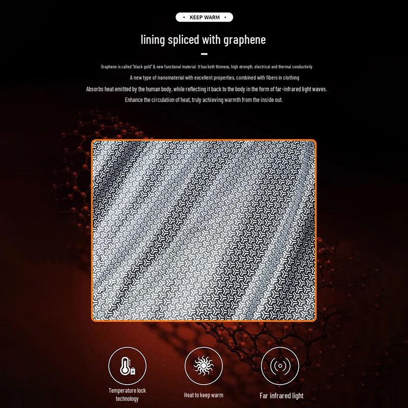 EASTERN CAMEL Men's Graphene Hooded Winter Workwear Padded Jacket