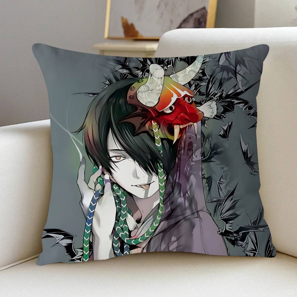 Araragi K-Koyomi Kissenbezug Kissenbezug Wohnzimmer Sofa Heimdekor Kundenspezifisch