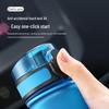 Youzhi Frosted Colorful Sports Water Bottle - Large Capacity, Portable, Trendy for Students and Kids
