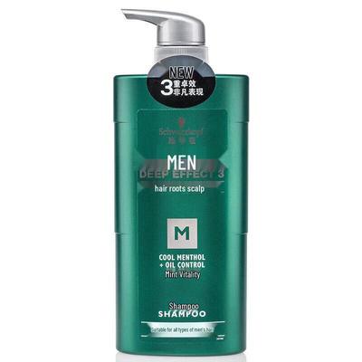 Shampoo Vitalidade de Menta Schwarzkopf para Homens