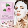 Rose Plant Fruit Facial Mask Natural Skincare Hydrating Moisturizing Anti Aging Treatment for Women Men