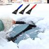 Portable Car Ice Scraper Snow Shovel Ice Removal Window Windshield Cleaning Tools Snow Winter Accessories