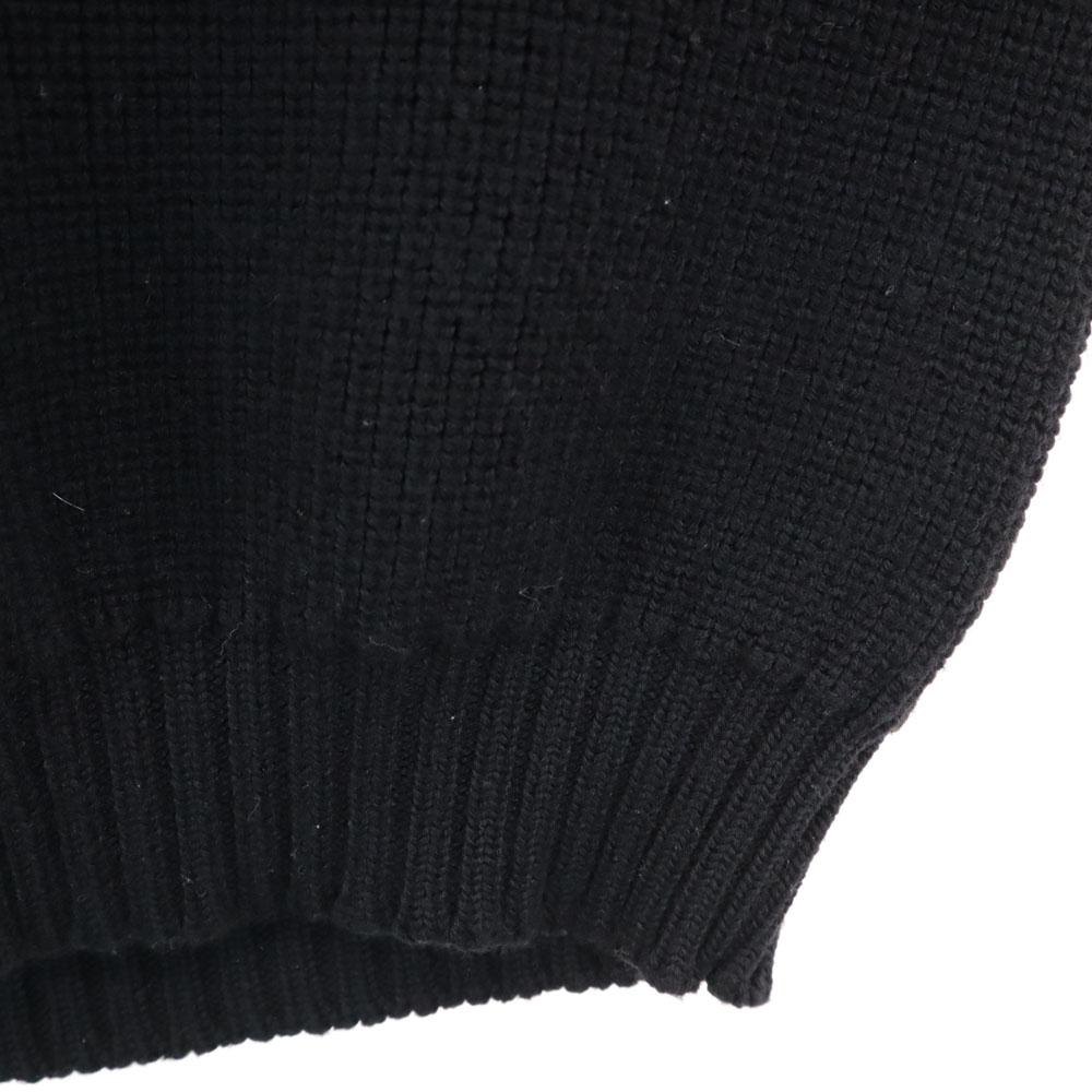 WILLIAM LOCKIE Old Scottish Wool Long Sleeve Elbow Patch Sweater 36 Knit Men's Used