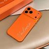 Personalized Signature  Name Letters Football Texture Faux Leather Phone Case Compatible With IPhone 17 Pro Max