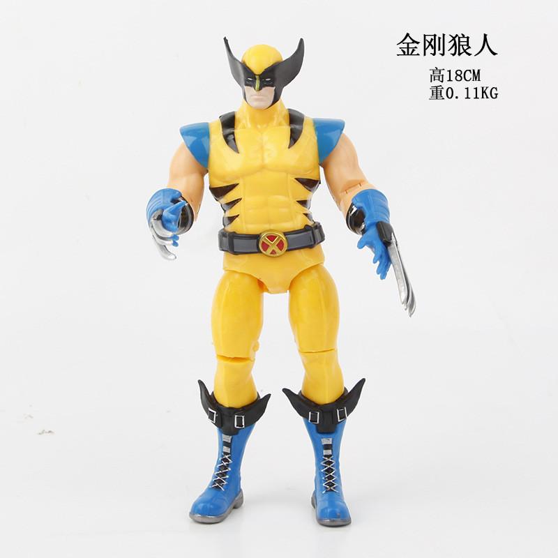 Classic Deadpool Vs Wolverine Action Figure Collectible Toy Model For Gifts And Decorations Wolverine