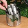 Stainless Steel Outdoor Camping Cup Portable Foldable Handle Beer Cups Coffee Water Mugs Picnic Travel Drinkware Tumbler