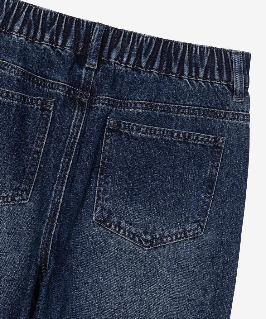 MIND BRIDGE WOMEN [W] Wide Washed Deep Blue Denim Pants