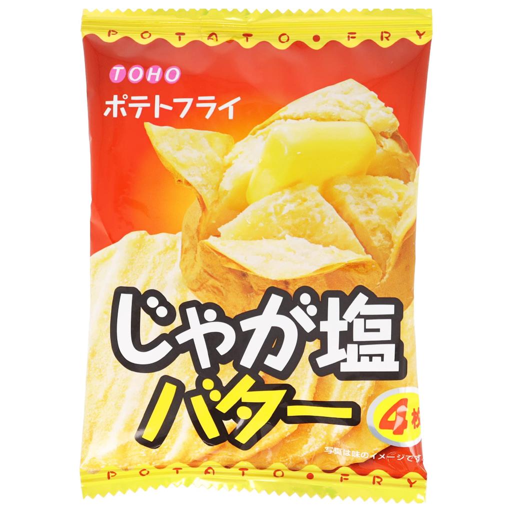 Toho Seika Potato Fries with Salted Butter 2PACK 40 Bags In Total