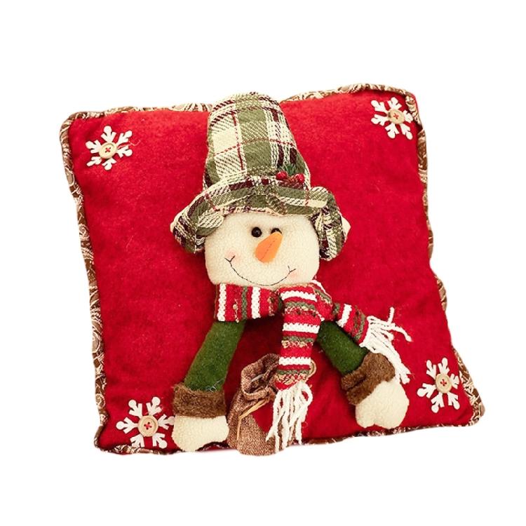 Multipurpose Christmas Pillow Cover Christmas Element Throw Pillows Cover for Home Room Sofa Couch Decoration 1260₽