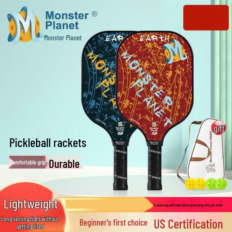 Monsterplanet MFP15001 Pickleball Paddle Set