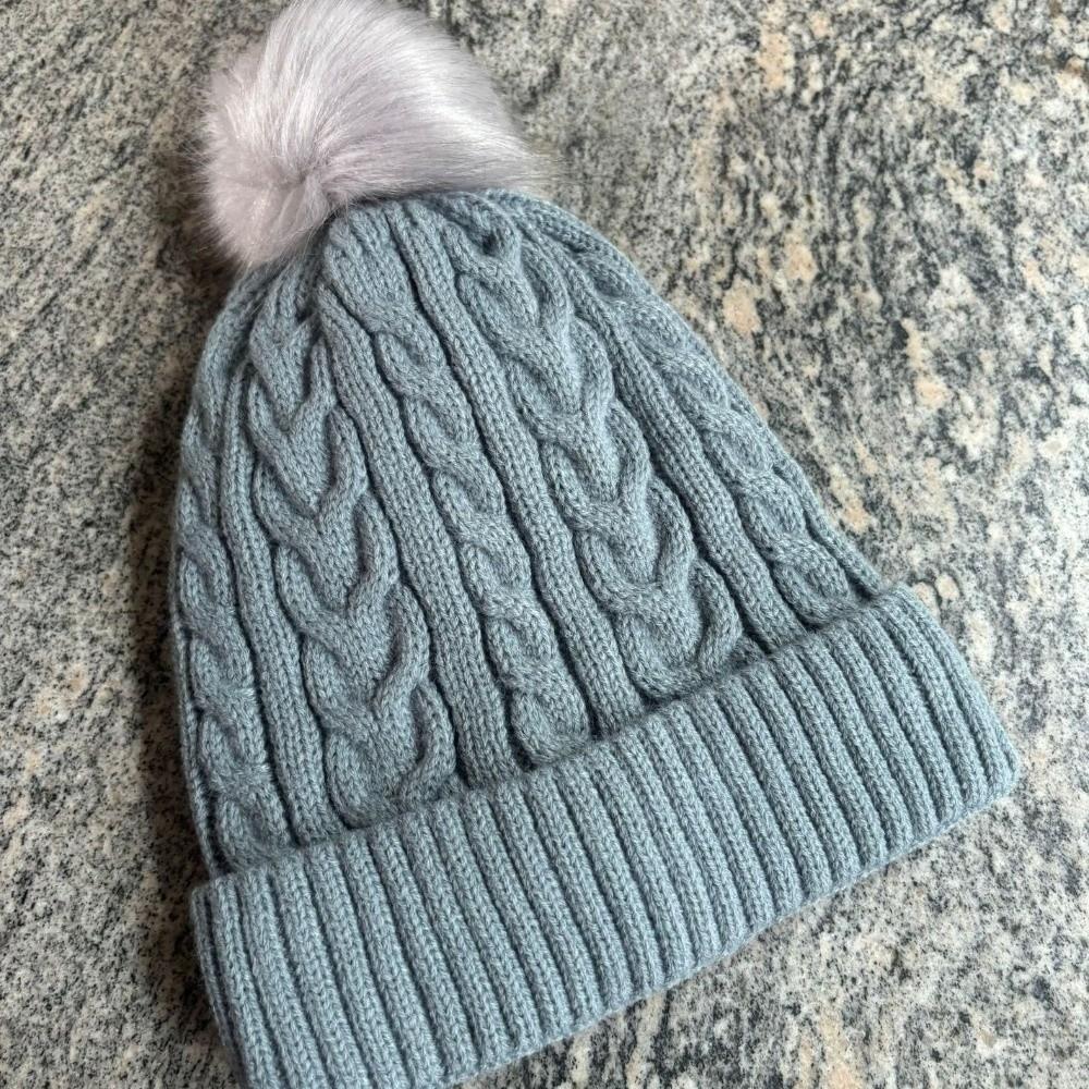 Warm Winter Twist Knitting Hat Korean Style Winter Bonnet Fashion Ski Snow Beanies  Hiking