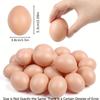 15pcs Plastic Eggs for Crafts, Easter Decorations, Handicrafts, Office, Home Decor, Table Decoration, Easter Party Decoration