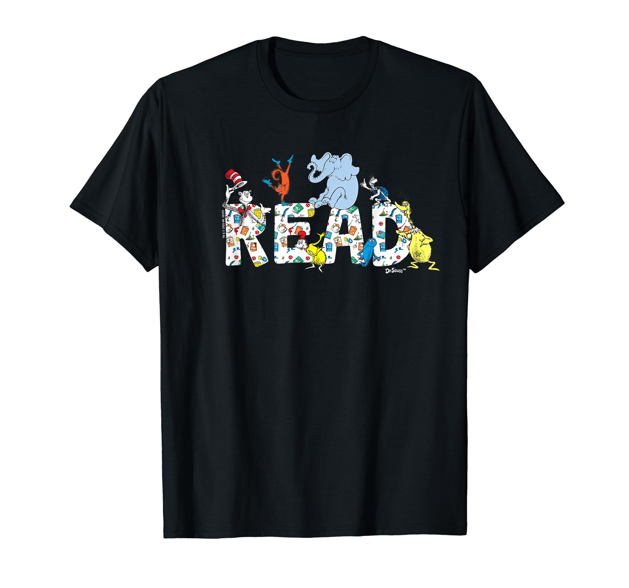 Dr. Seuss character. Designs for youth and adults. T-shirt.