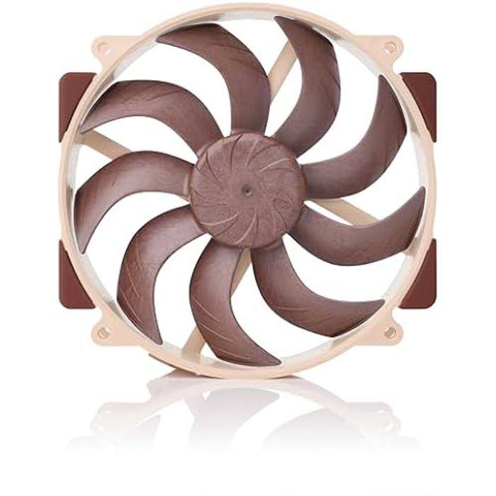 Ventilateur - NOCTUA - NF-A14x25r G2 PWM - Kit Push-Pull - 140mm - Marron