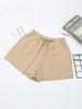 Women's Plus Size Cotton & Linen Casual Wide-Leg Shorts - Summer Home & Beach Hot Pants