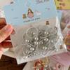 10Pcs Children's Elastic Hair Bands Candy Color Baby Girls Hair Rope Ties Ponytail Holder Rubber Band Hair Accessories Headwear