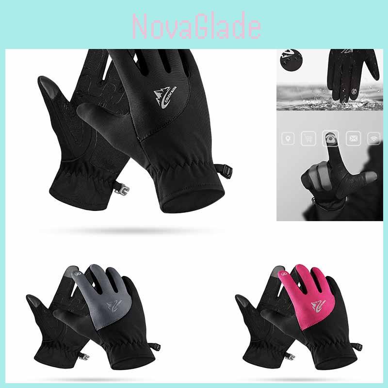 Quality Men Women Winter Thermal Touch Screen Gloves Waterproof Ski Gloves**