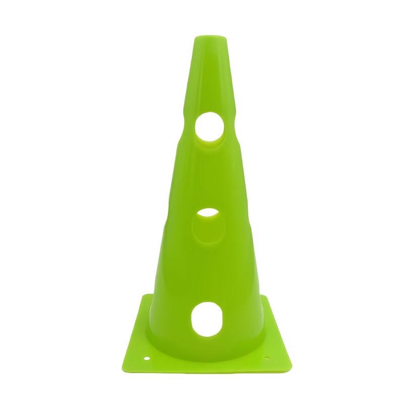 Multi-Functional Marker Barrel: Cone-Shaped Training Obstacle with Holes for Sports and Drills