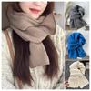 Keep Warm Winter Scarf Windproof Knitted Scarf Fashion Lady Shawl Wrap  Women