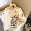 17*150cm Ribbon Silk Scarfs Female Luxury Design Hair Band Skinny Scarf Neck Ties Women Bag Scarves Neckerchief Foulard Lady