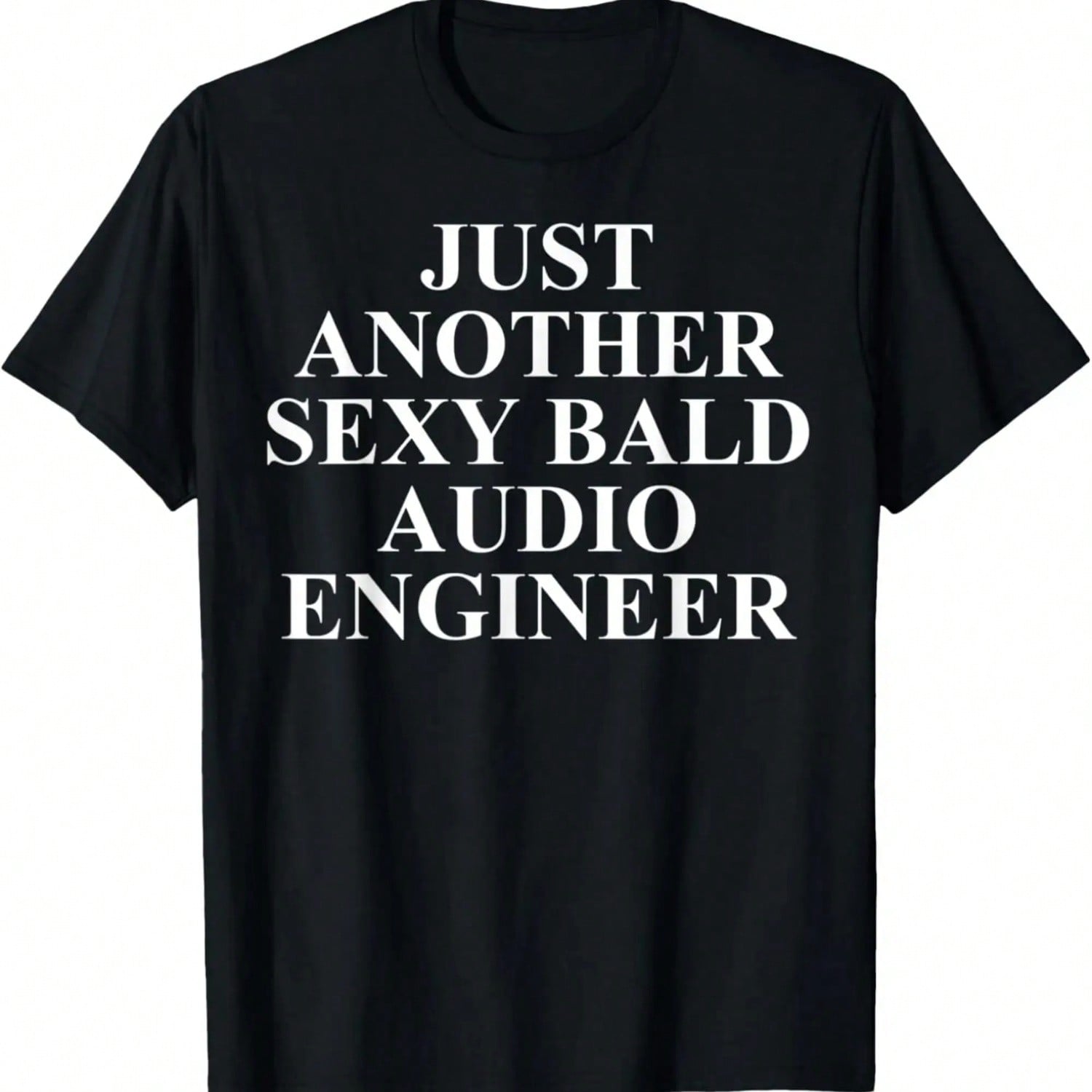 unisexs Bald Audio Engineer Apparel - Funny Engineers Design T-Shirt S разноцветный