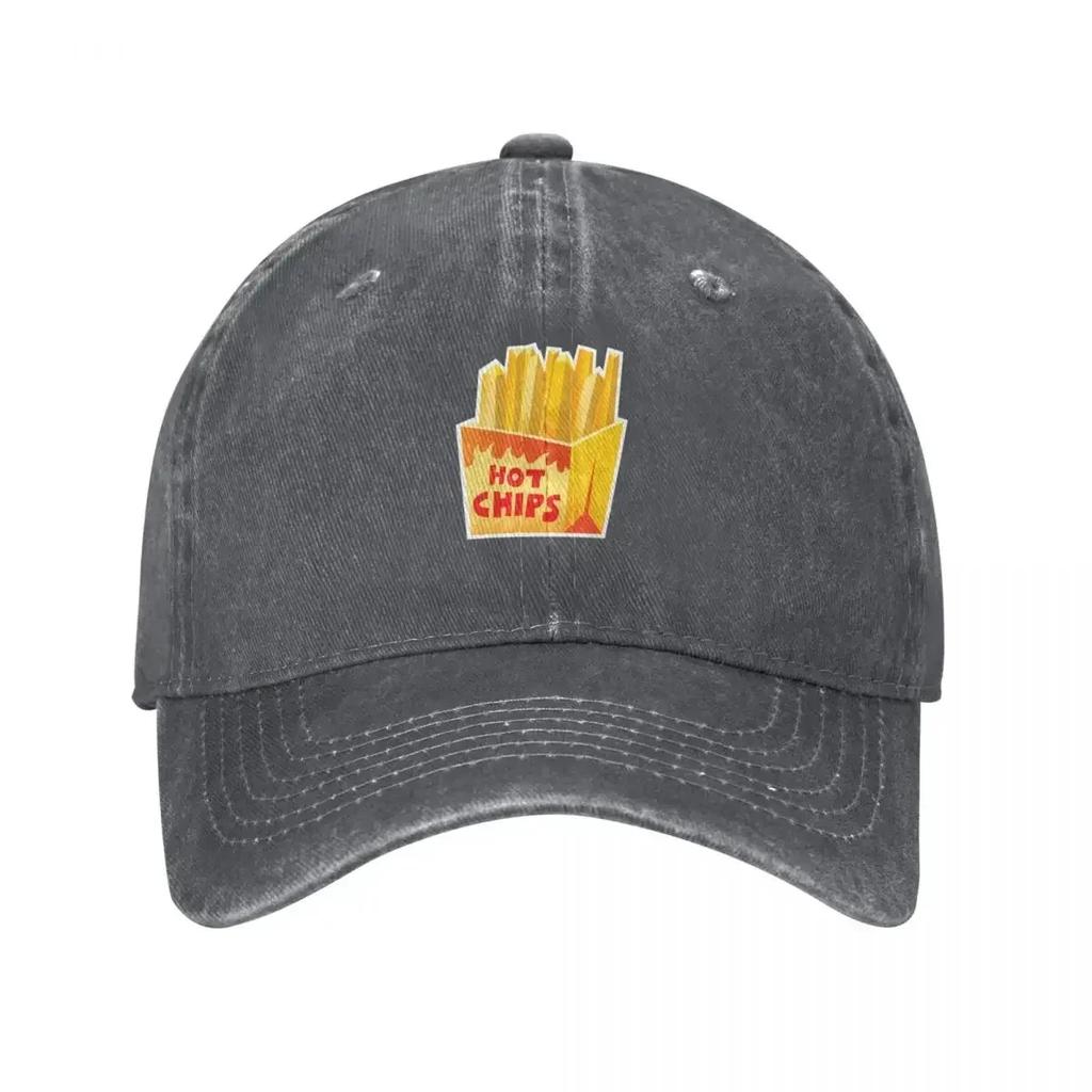 Heißer Chips Baseballkappe dad hat Vintage Baseball Für Männer Frauen